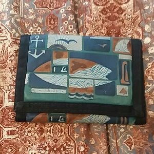 Quiksilver nautical trifold wallet